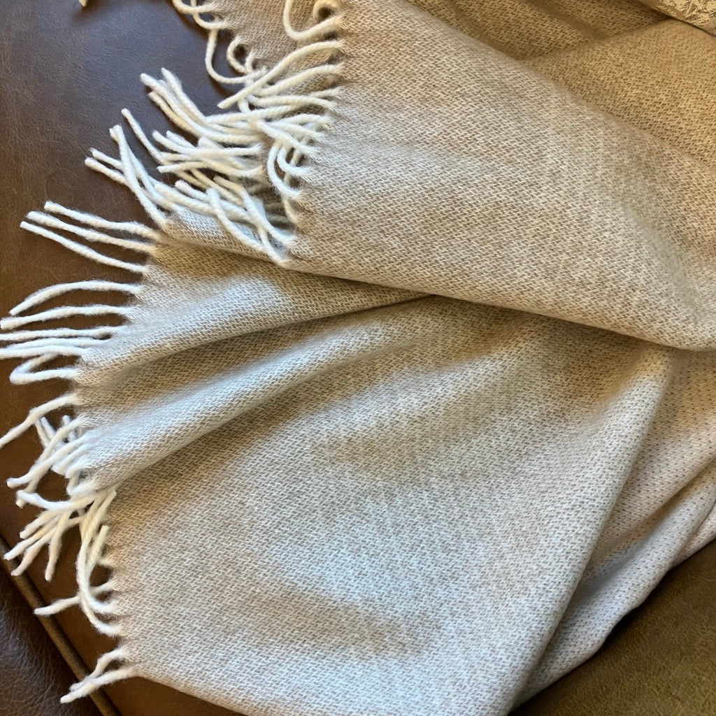 Whisper Ombre Merino Throw by Prince of Scots