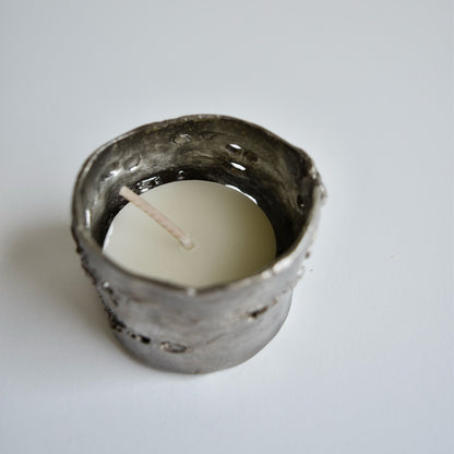 Birch Bark Tea Light Holder by Michael Michaud