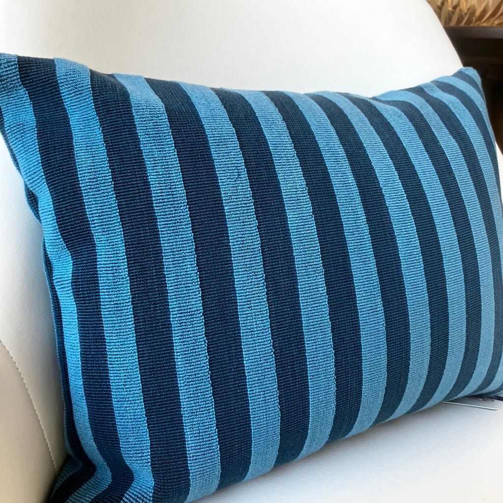 Pipe Illusion Lumbar Pillow by Schumacher