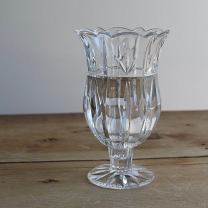 Tulip Garden 7" 1 Piece Open Hurricane/Vase by BLOCK