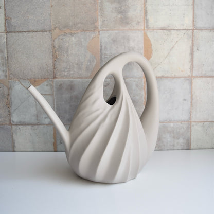 Small Swirl Watering Can by Modernized Pottery