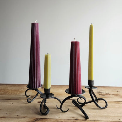 Petite Pillar Beeswax Candle by Greentree Home Candle