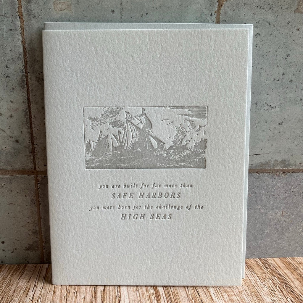 Built for High Seas Greeting Card By Ciarra Claire