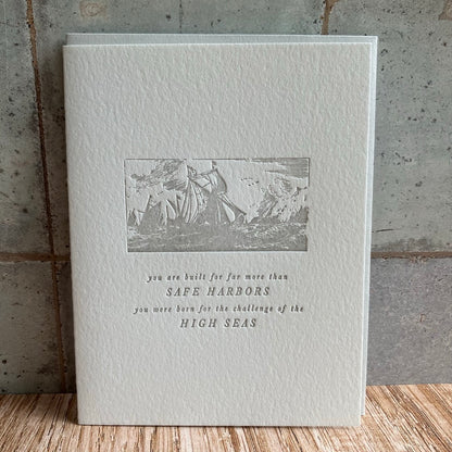 Built for High Seas Greeting Card By Ciarra Claire