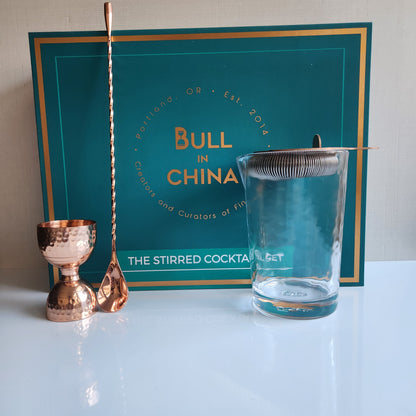 The Stirred Cocktail Set by Bull In China