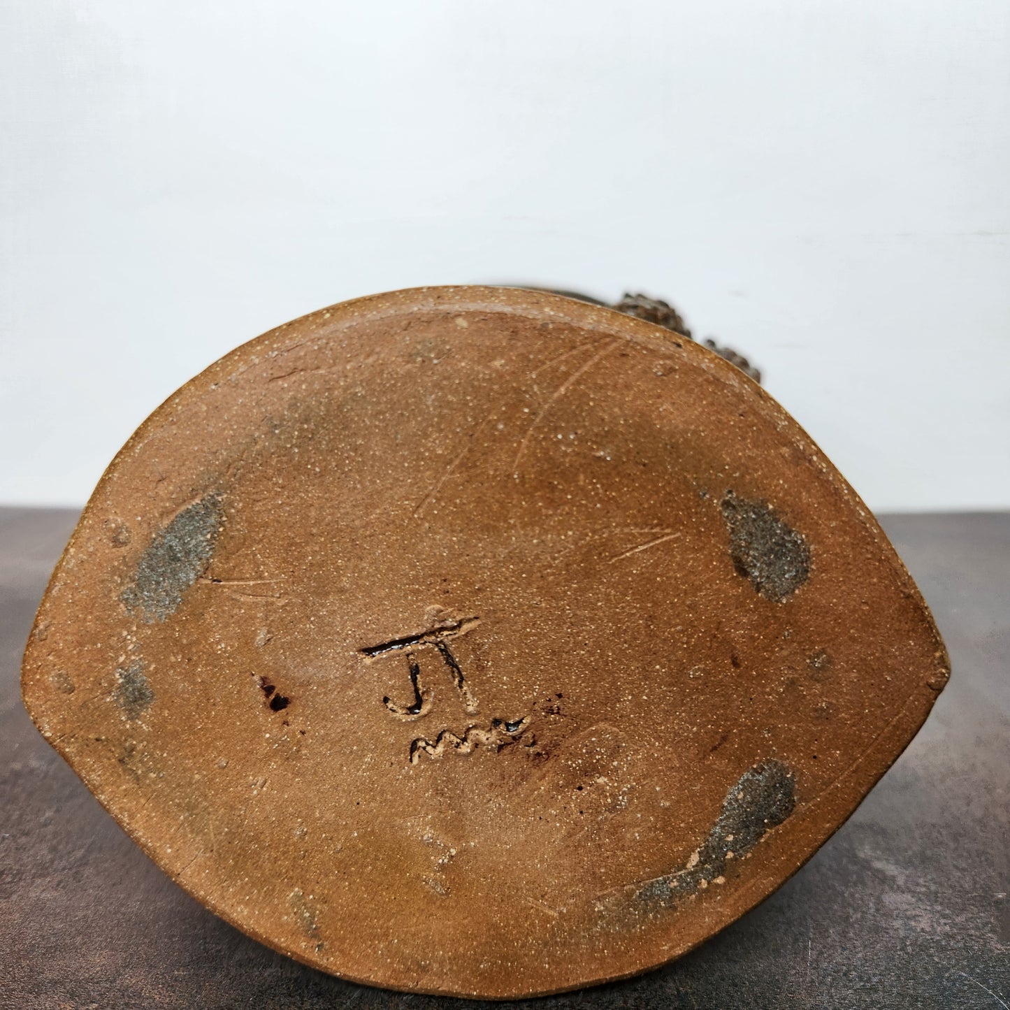 Oval Pine Vase by Jan Toscano