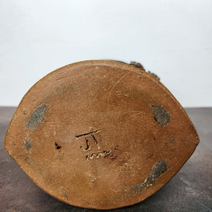 Oval Pine Vase by Jan Toscano