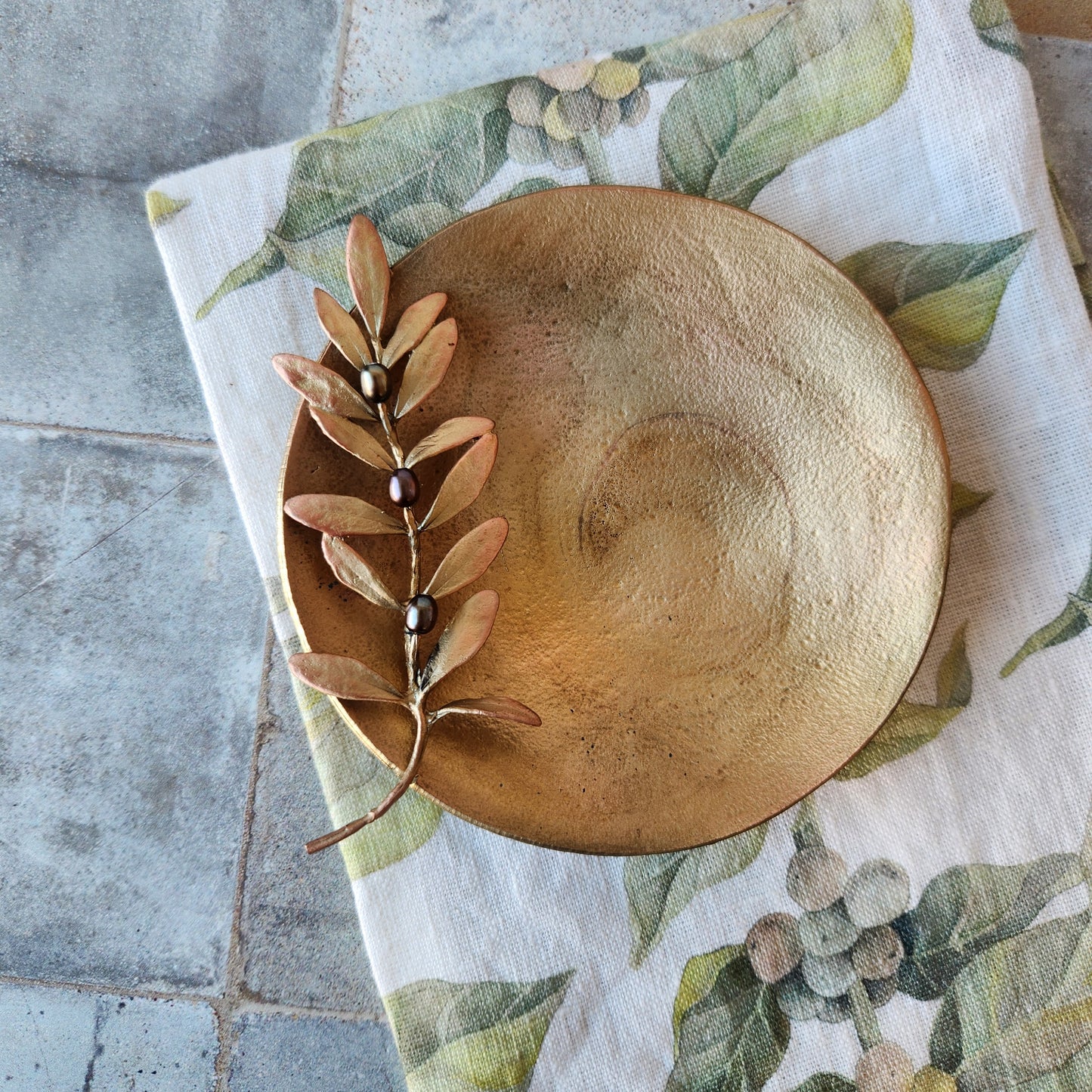 Olive Dish By Michael Michaud