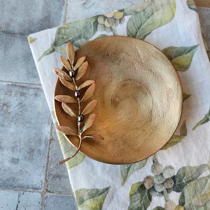 Olive Dish By Michael Michaud