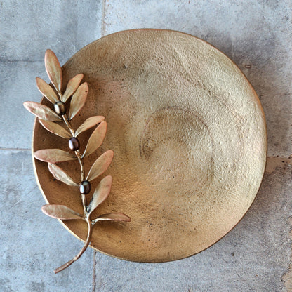 Olive Dish By Michael Michaud