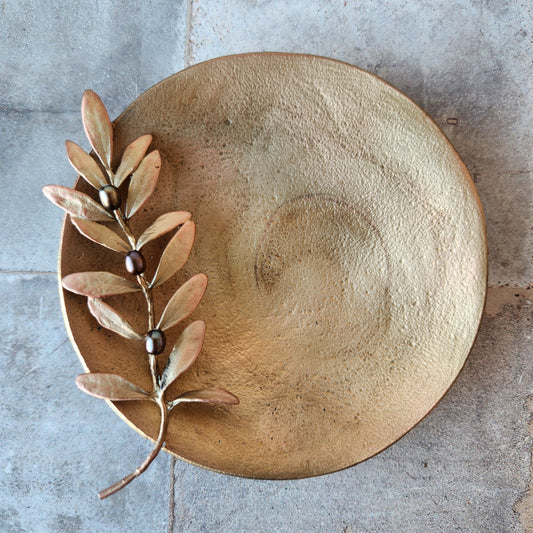 Olive Dish By Michael Michaud