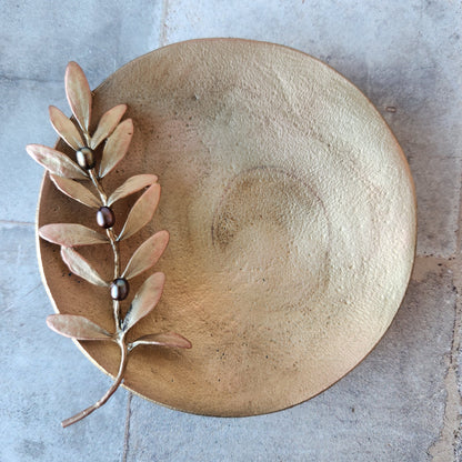 Olive Dish By Michael Michaud