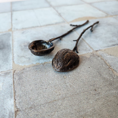 Walnut Spoon Set By Michael Michaud
