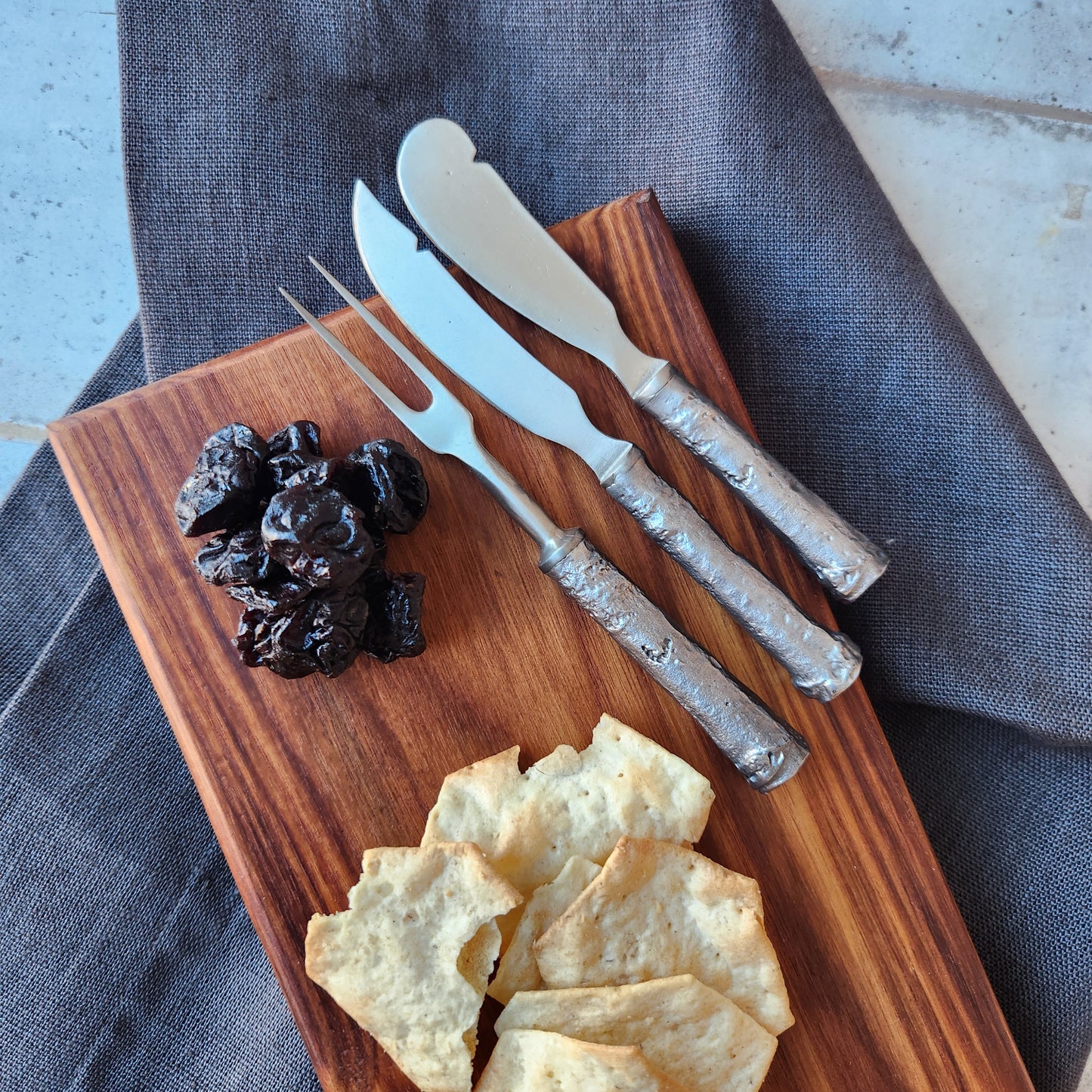 Birch Bark Hostess Set by Michael Michaud
