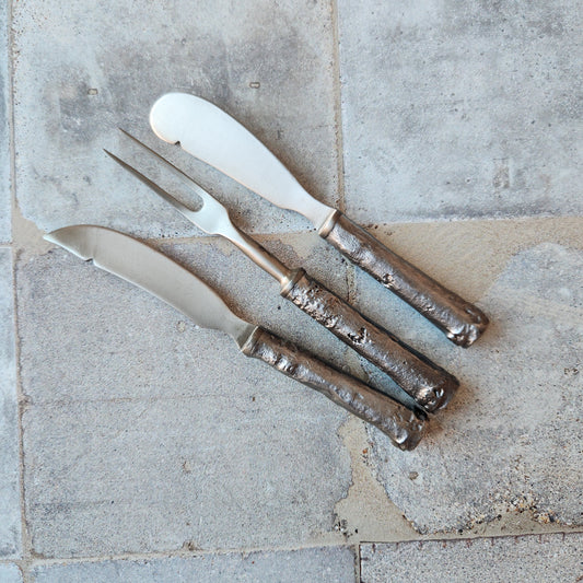 Birch Bark Hostess Set by Michael Michaud