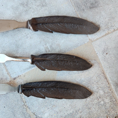 Feather Hostess Set by Michael Michaud