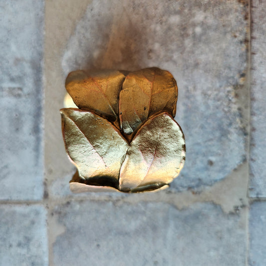 Bay Leaf Napkin Rings By Michael Michaud (Set of 4)