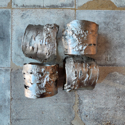 Birch Napkin Rings By Michael Michaud (Set of 4)