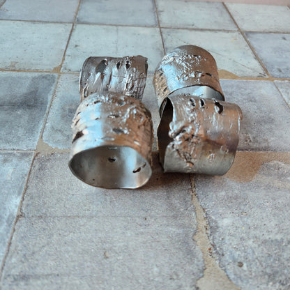 Birch Napkin Rings By Michael Michaud (Set of 4)