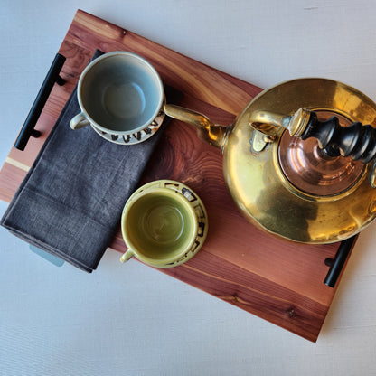 Red Cedar Serving Tray by Rhino Woodworking