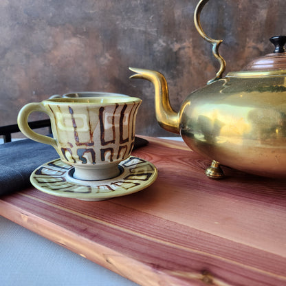 Red Cedar Serving Tray by Rhino Woodworking
