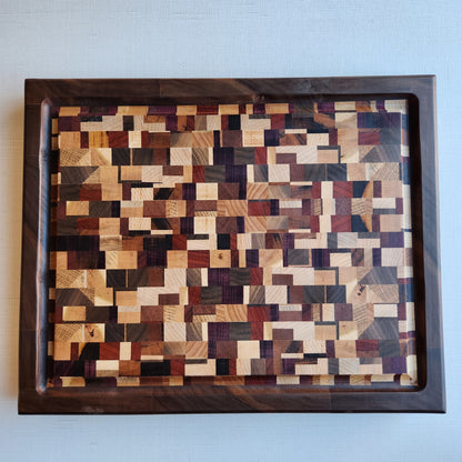 Checkered Cutting Board by Rhino Woodworking