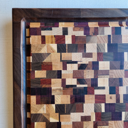 Checkered Cutting Board by Rhino Woodworking