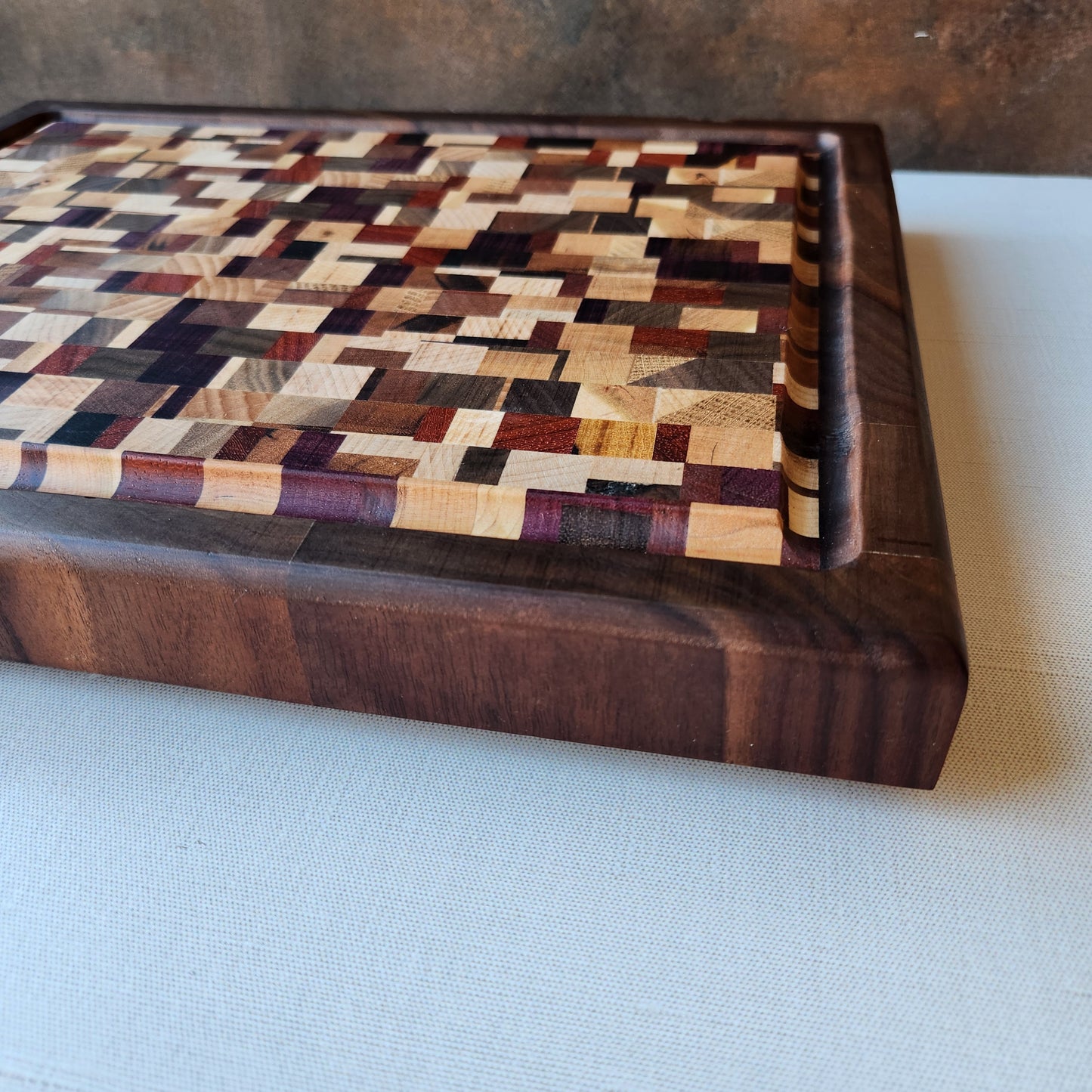 Checkered Cutting Board by Rhino Woodworking