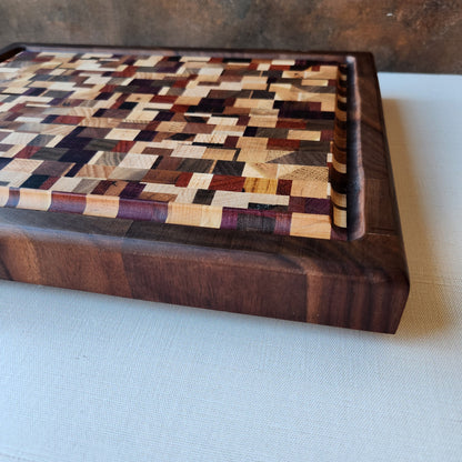 Checkered Cutting Board by Rhino Woodworking