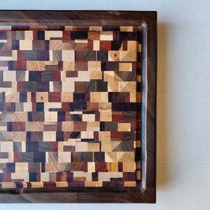 Checkered Cutting Board by Rhino Woodworking