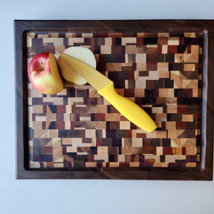 Checkered Cutting Board by Rhino Woodworking