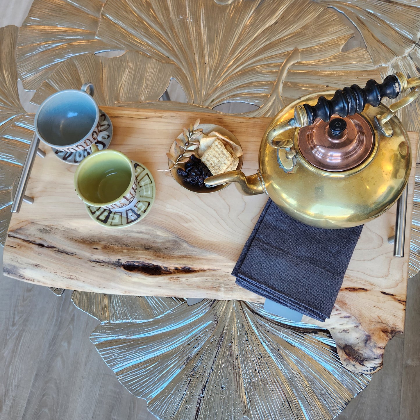 Live Edge Maple Serving Tray by Rhino Woodworking