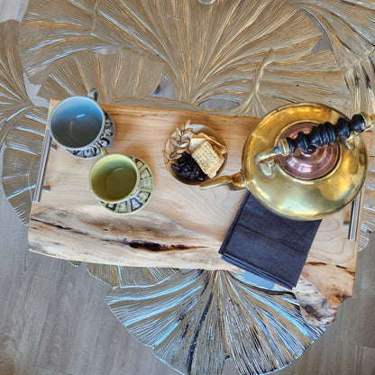 Live Edge Maple Serving Tray by Rhino Woodworking