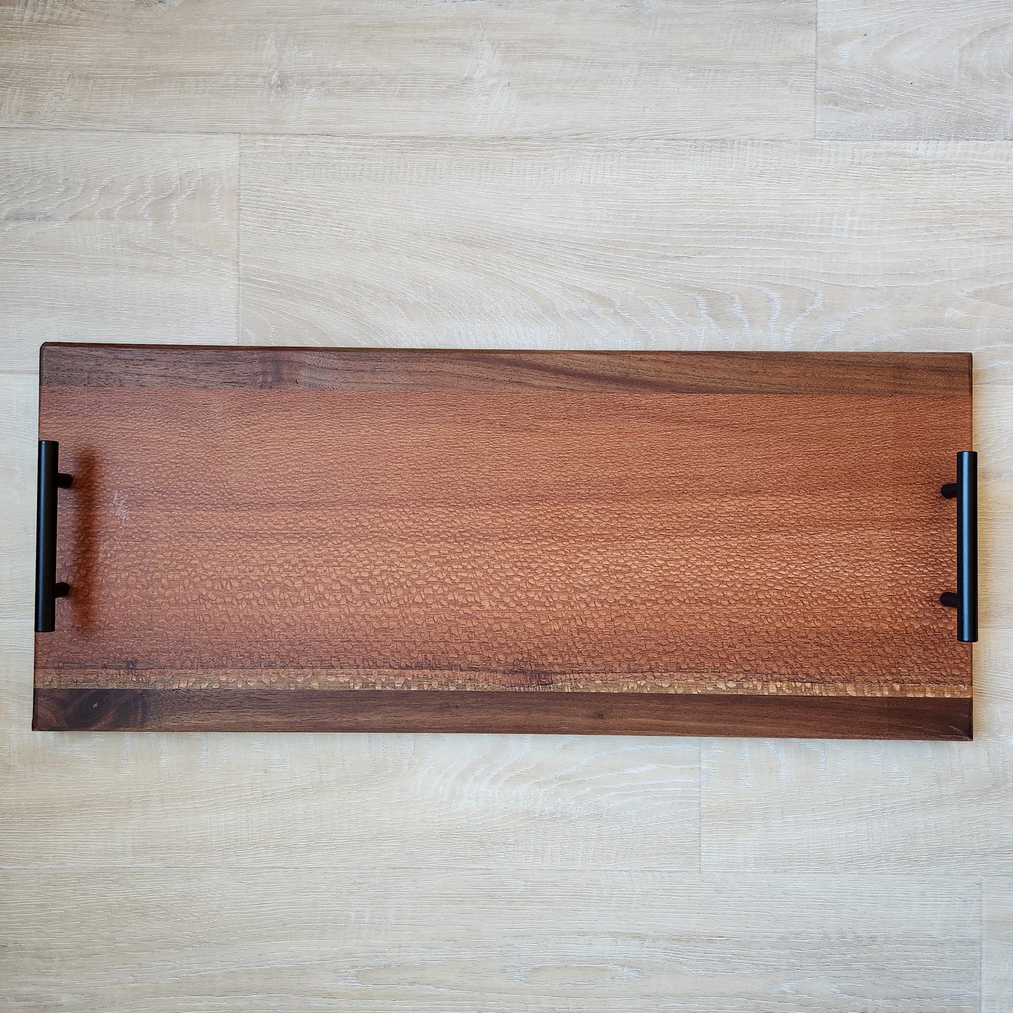 Leopard Wood Serving Tray by Rhino Woodworking