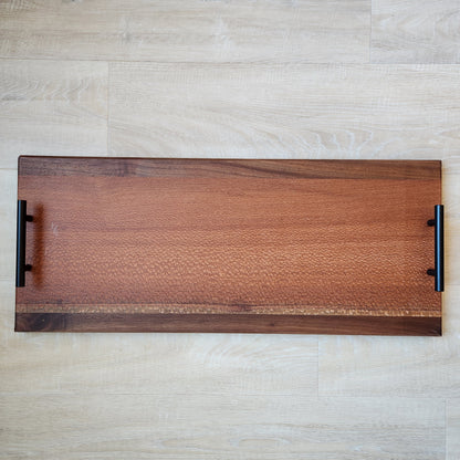 Leopard Wood Serving Tray by Rhino Woodworking
