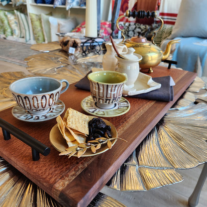 Leopard Wood Serving Tray by Rhino Woodworking
