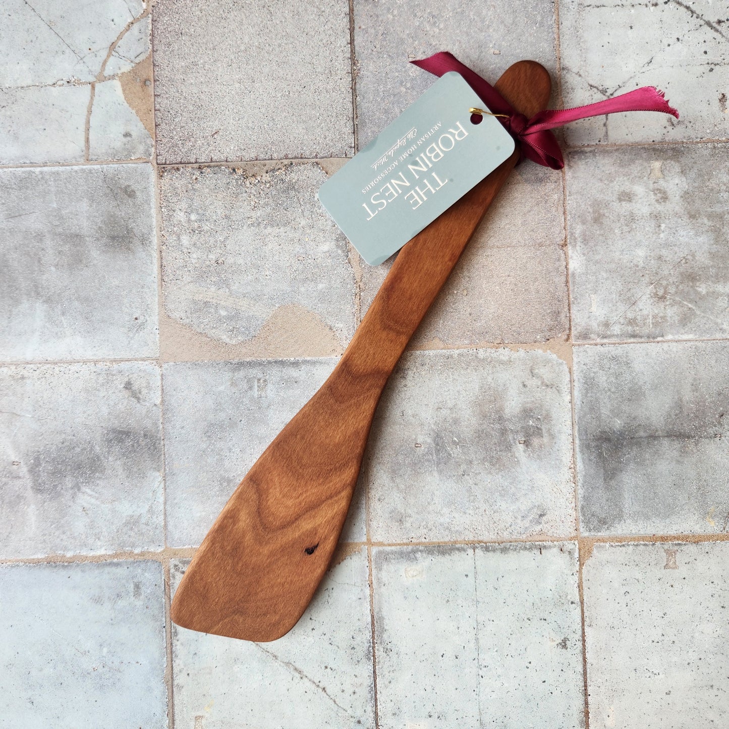 12" Beveled Paddle Bee's Oil Finish by Holland Bowl Mill