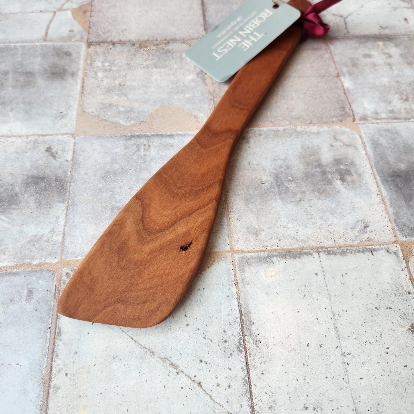 12" Beveled Paddle Bee's Oil Finish by Holland Bowl Mill