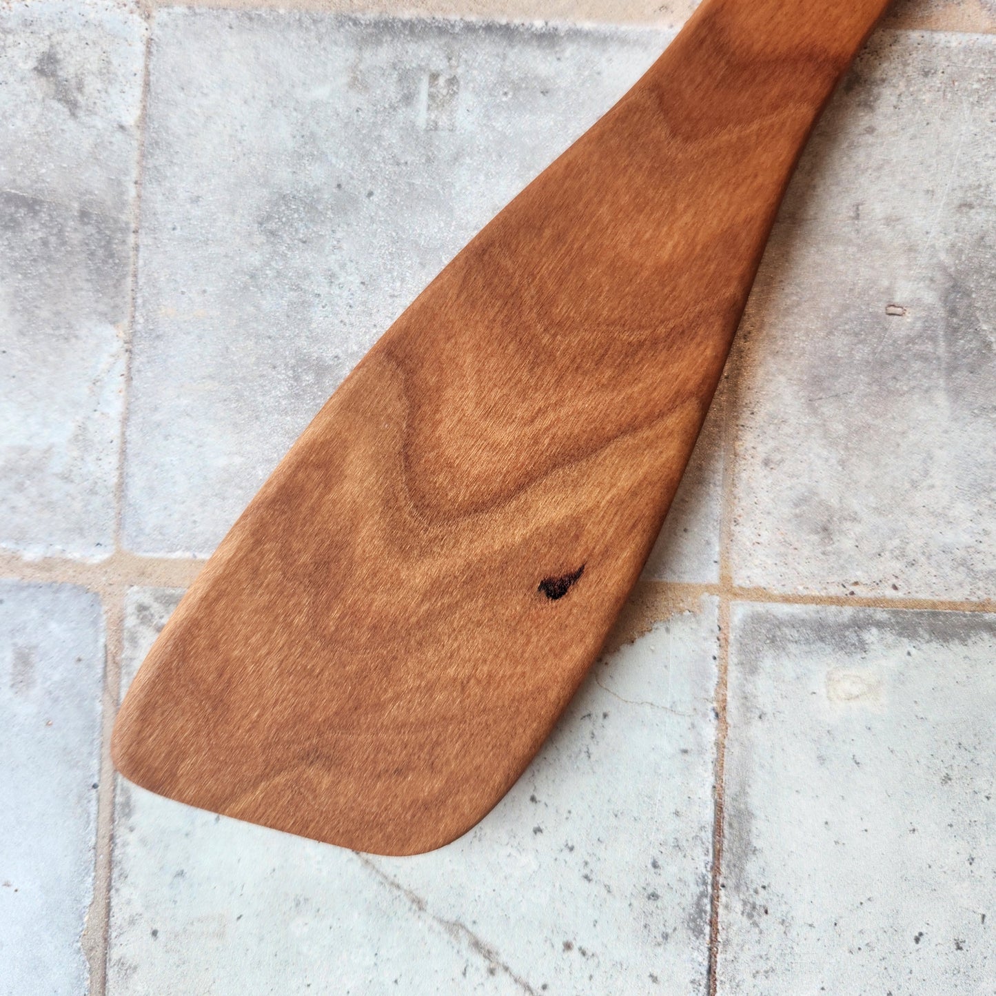 12" Beveled Paddle Bee's Oil Finish by Holland Bowl Mill