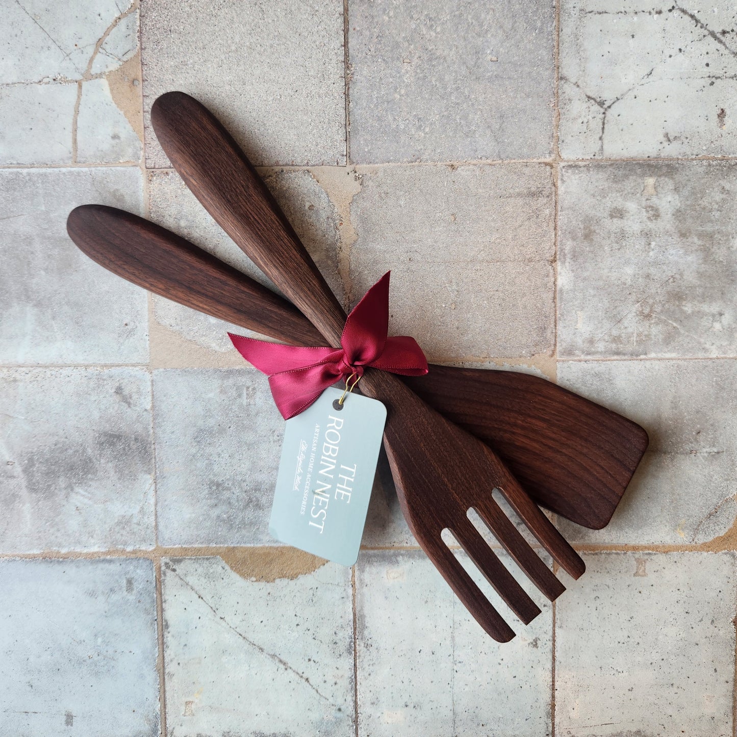 12" Servers - Bee's Oil Finish by Holland Bowl Mill