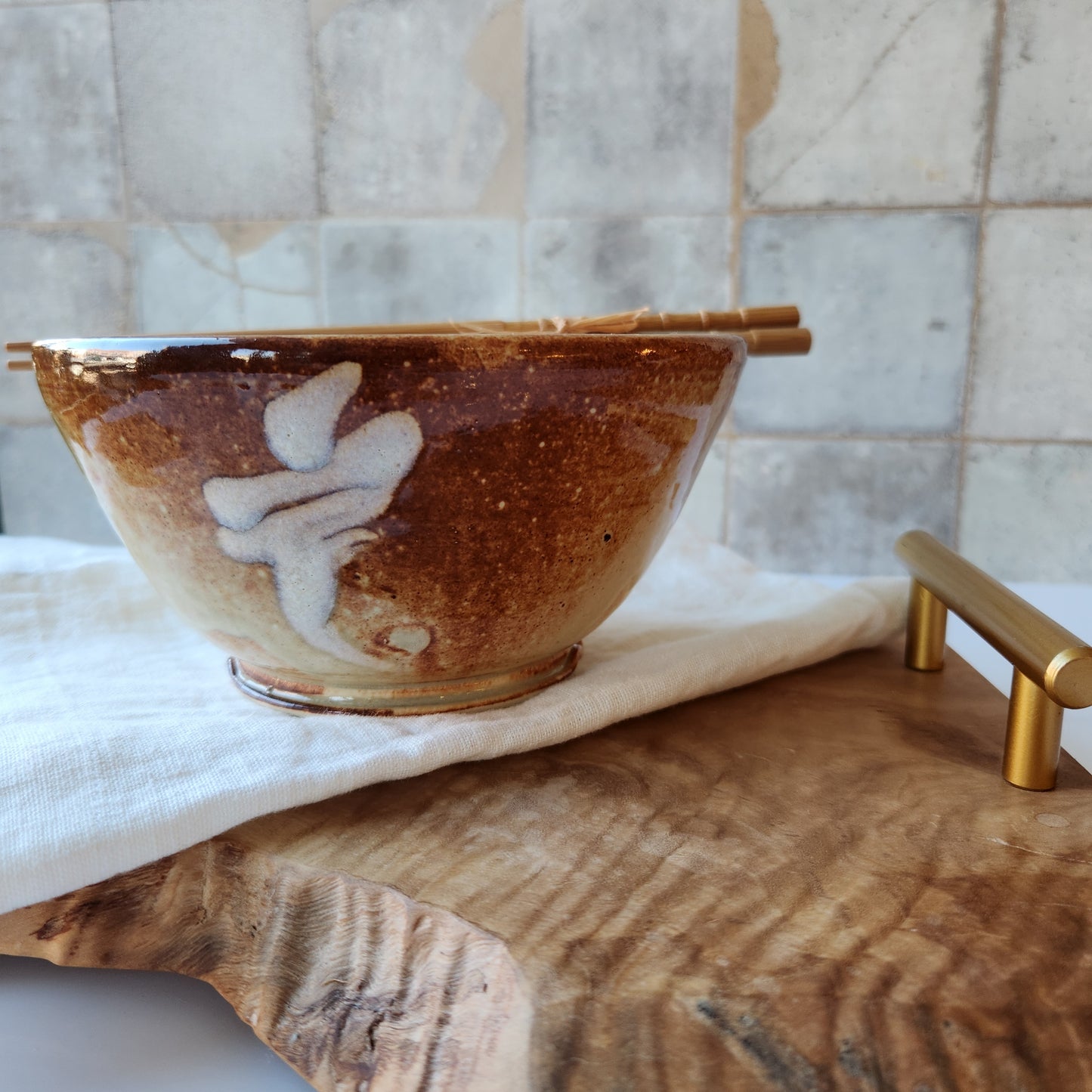 Noodle Bowl by Otis Pottery