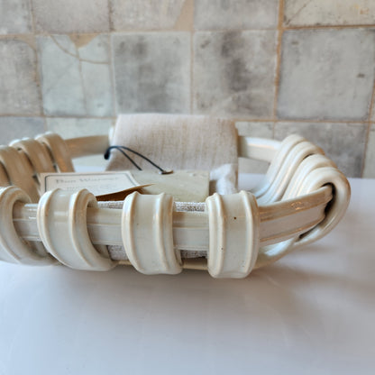 Bun Basket and Warmer by Otis Pottery
