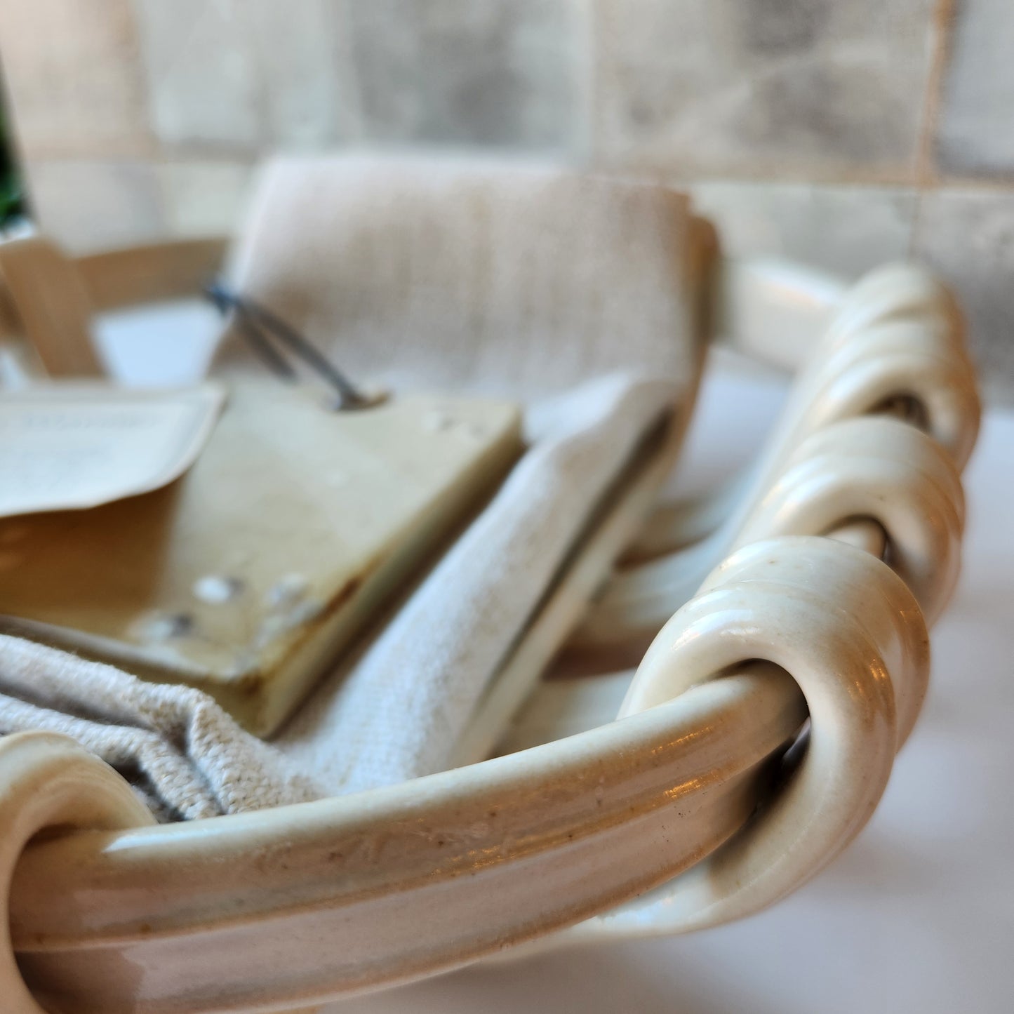 Bun Basket and Warmer by Otis Pottery