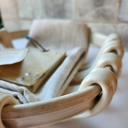 Bun Basket and Warmer by Otis Pottery