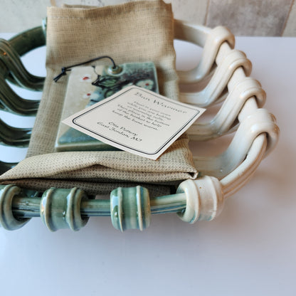 Bun Basket and Warmer by Otis Pottery