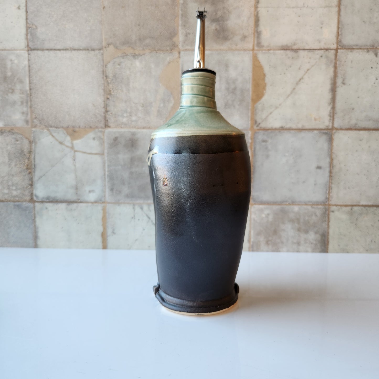 Oil Cruet by Otis Pottery