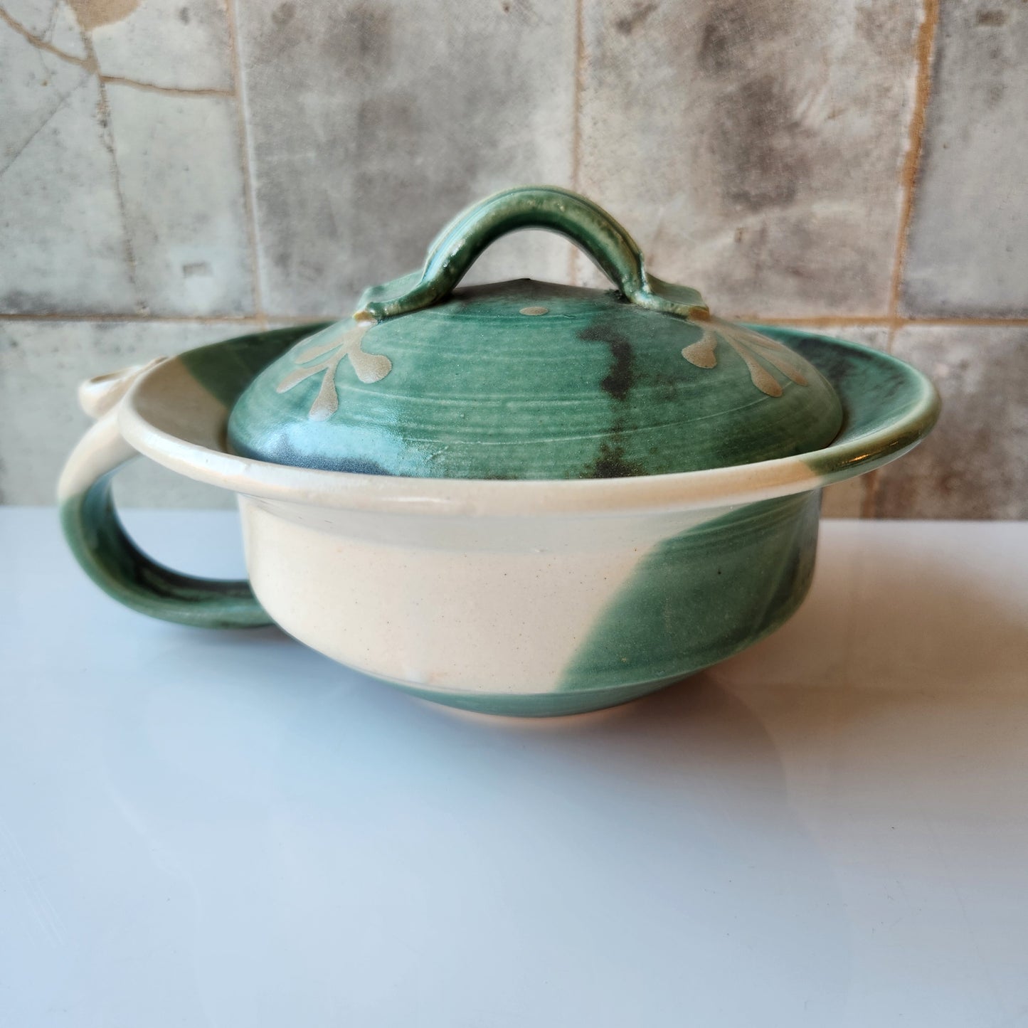 Soup Mugs with Lid by Otis Pottery