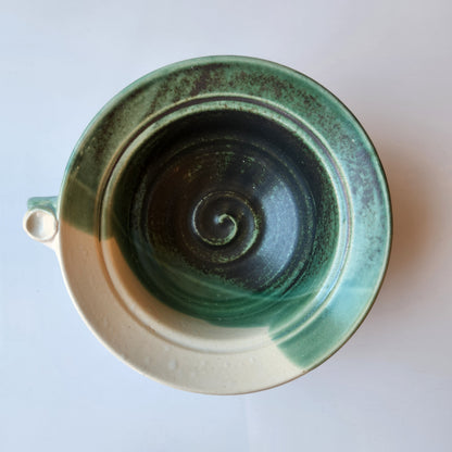 Soup Mugs with Lid by Otis Pottery