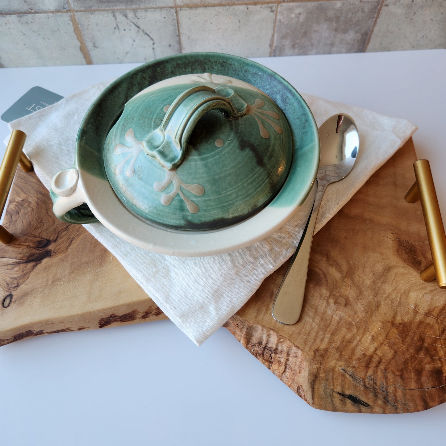 Soup Mugs with Lid by Otis Pottery