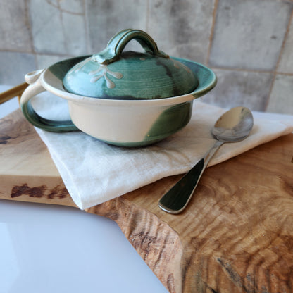 Soup Mugs with Lid by Otis Pottery
